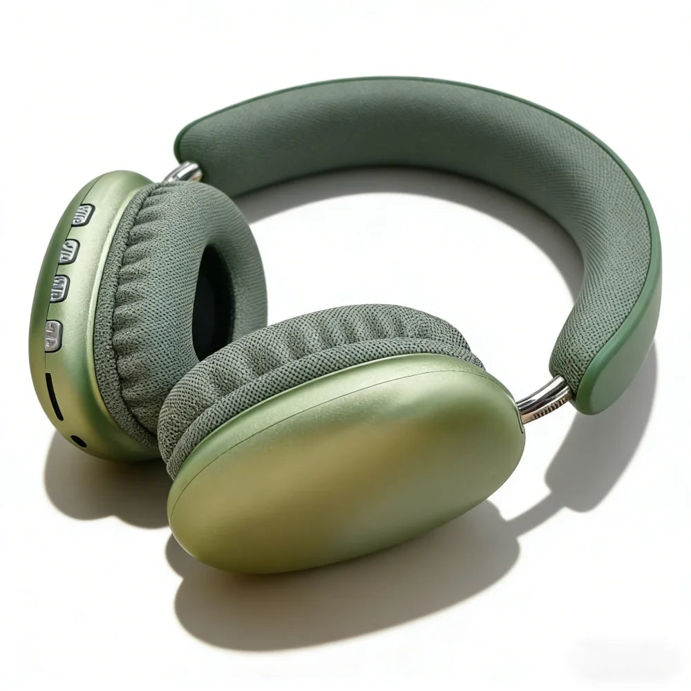 TD-20 Wireless Headphone 3D Spatial Audio Earphone Bluetooth 5.3 Headset 40mm Driver Over Ear Headphone 24H for Mobile Phone PC
