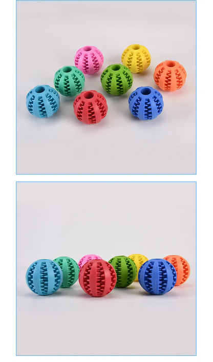 1 Set Pet Dog Toy Self-Entertainment Boredom Relief Molar Teeth Leak Food Ball Bite-Resistant Puppy Hide Watermelon Outdoor Fun