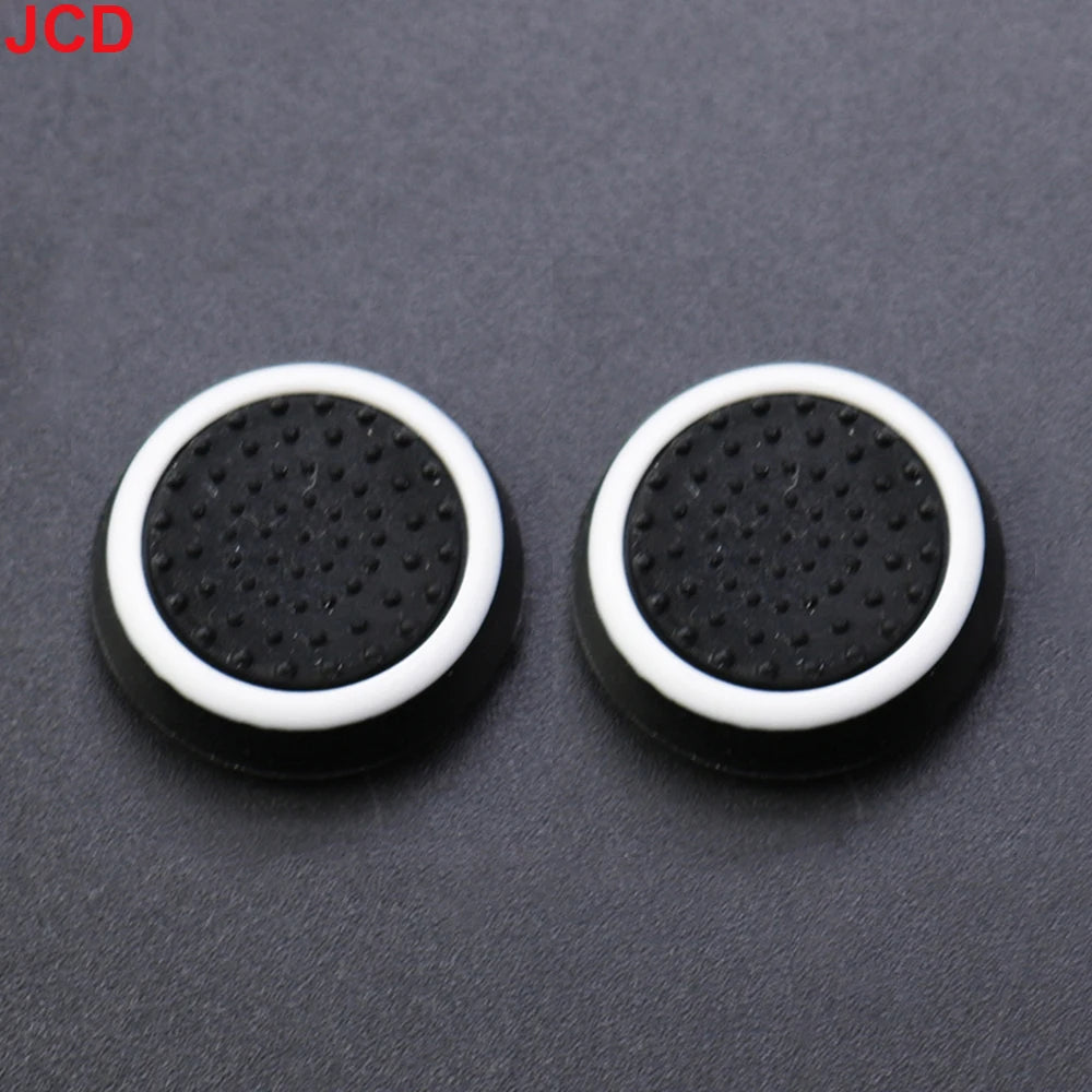 JCD 2pcs For PS3 PS4 PS5 Xbox one/360/Series S X Switch Pro Game Controllers Thumb Silicone Stick Grip Cap Cover Accessory
