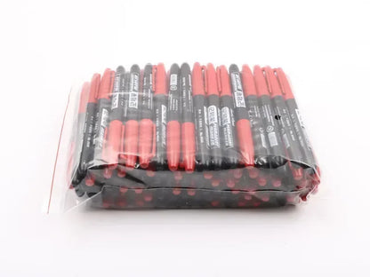 6-20PCs/Set PermanentMarker Pen Fine Point Waterproof Markers Thin Nib Crude Nib Black Blue Red Ink 1.5mm Fine Color Marker Pens
