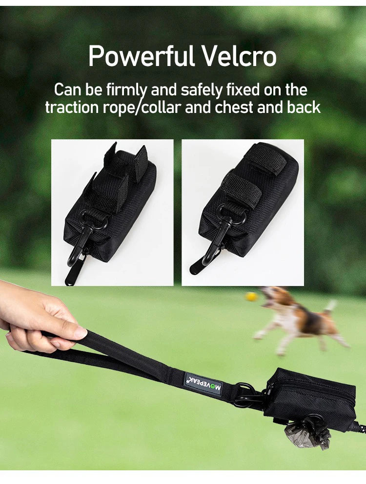 New Dog Poops Bags Holder Pet Bags Dispenser Container for Dog Bags Dispenser Dog Poop Collector GQJ02