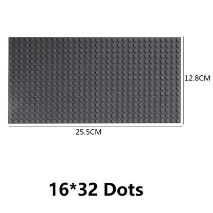 Single Double Sided Classic Base Plates Blocks Plates  32x32 16x16 16x32 Dots DIY Simulated scene Building block base Toy