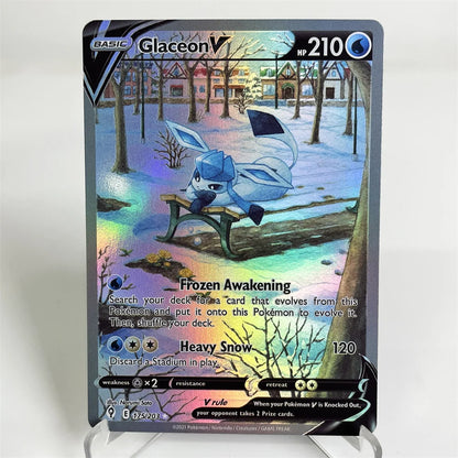 Holographic PKM Collection Cards PTCG Proxy Card Blue Core Paper Card Kids PKM Charizard/Dragonite/Umbreon
