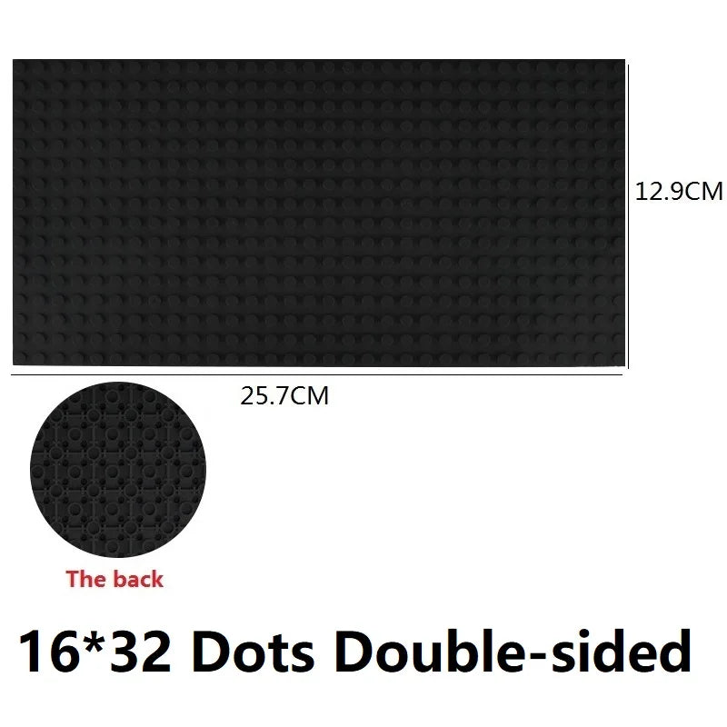 Single Double Sided Classic Base Plates Blocks Plates  32x32 16x16 16x32 Dots DIY Simulated scene Building block base Toy