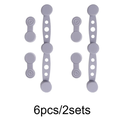 6pcs/2sets Magnetic Silicone Buckles for Air Fryer - Non-Stick Parch Clips, Magnetic Fasteners, Compatible with /Air Fryer Ovens