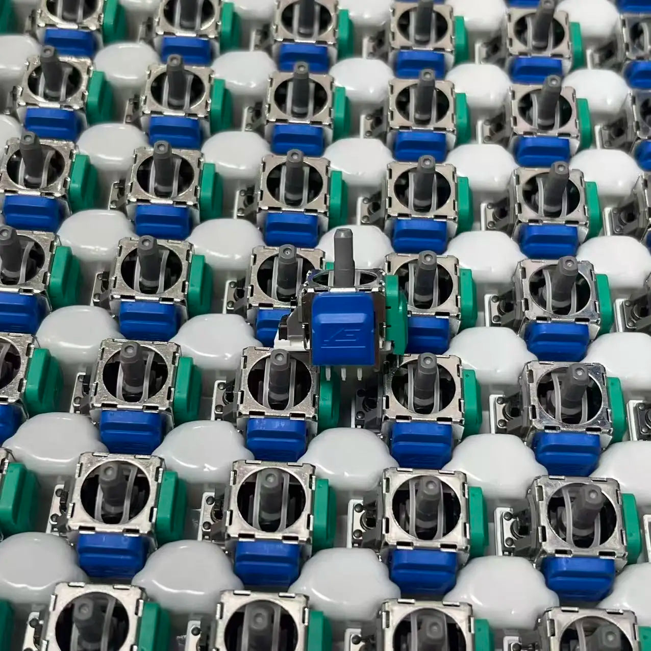 10/20PCS K-Silver TMR Electromagnetic Joystick For PS4 for PS5 Gamepad 3D Analog Replacement Thumb Stick For XBOX NS Controller