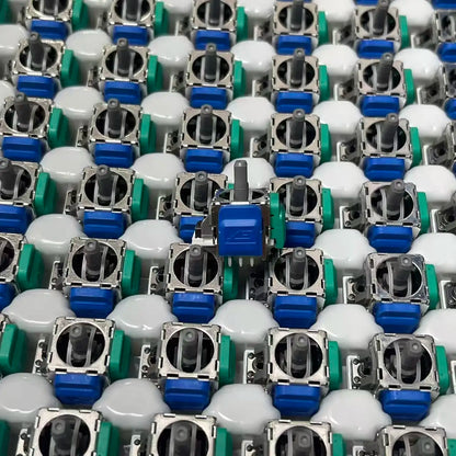 10/20PCS K-Silver TMR Electromagnetic Joystick For PS4 for PS5 Gamepad 3D Analog Replacement Thumb Stick For XBOX NS Controller
