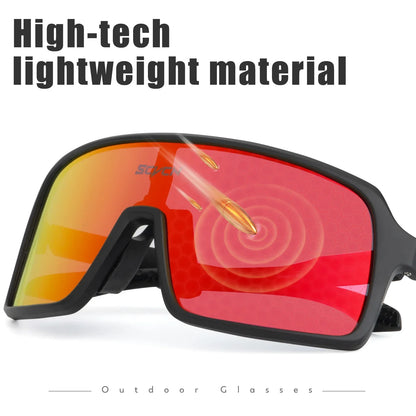 SCVCN Polarized Cycling Sunglasses Mtb Sports UV400 Photochormic Glasses Goggles Bicycle Bike Glasses Men Women Cycling Eyewear