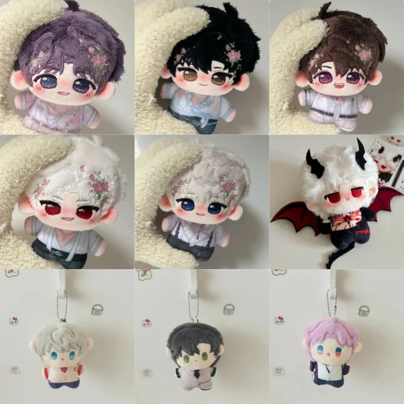 10cm Love and Deepspace Blossom Rendezvous 10cm Sylus Aster Caleb Rafayel Zayne Cotton Plush Doll Keychain Pendant Gift