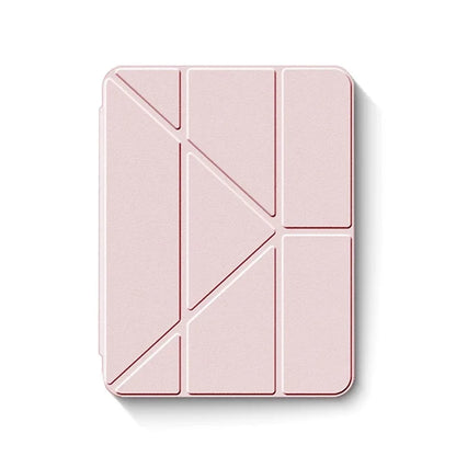 3+Y-fold Flip Clear Cover For iPad Air 4 5 6 7 11 For Air 2 9.7 Pro 11 Mini 6 7 Start Case For 10th 11th Gen 2025 7/8/9 10.2
