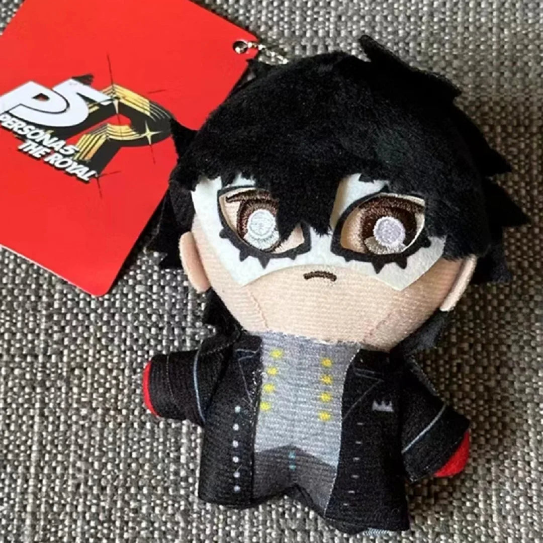 HOT 10CM Persona Plush Toy 25th Anniversary Joker Shiomi Kotone Yuuki Makoto Cosplay Anime Plushie Pendant Kids Christmas Gifts