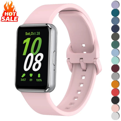 Strap for Samsung Galaxy Watch Fit 3 Sport Silicone Bracelet Quick Watchband for Galaxy Fit 3 Replacement Wristband Accessories