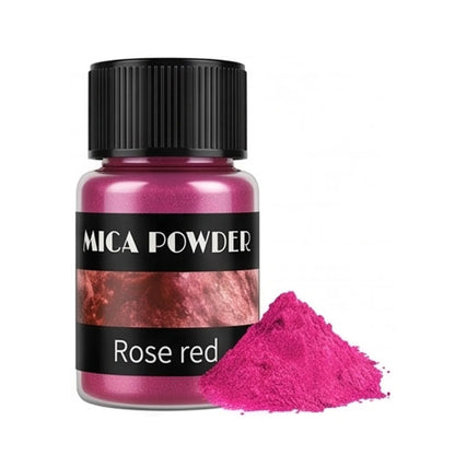 24Colors/Sets mica powder pigments, suitable for DIY resin, plaster, and candle molds; pearlescent resin pigments; jewelry-makin