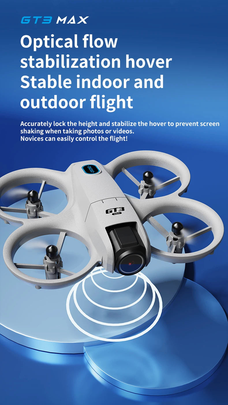New GT3 Drone 8K HD Remote Control Headless Mode Helicopter 360° Flip FPV 5G WIFI Quadcopter Toys Mini Drone Fors Kid Toy Gifts