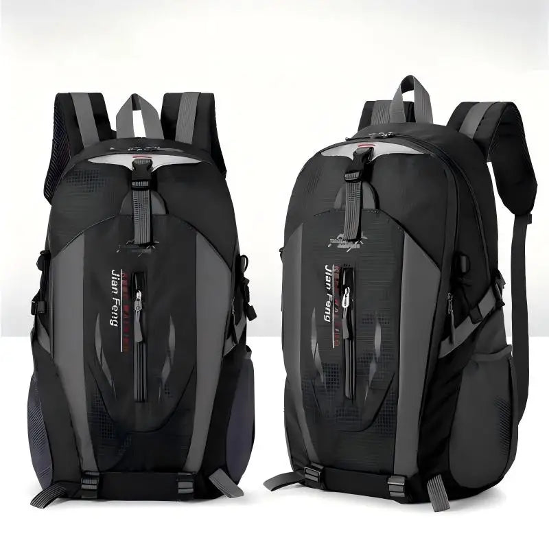 Homefish 40L Waterproof Hiking Backpack Large Capacity Breathable Rucksack Unisex Outdoor Camping Travel Climbing Sports Bag