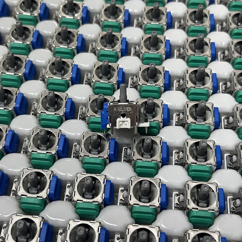 10/20PCS K-Silver TMR Electromagnetic Joystick For PS4 for PS5 Gamepad 3D Analog Replacement Thumb Stick For XBOX NS Controller