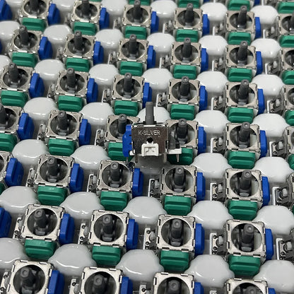 10/20PCS K-Silver TMR Electromagnetic Joystick For PS4 for PS5 Gamepad 3D Analog Replacement Thumb Stick For XBOX NS Controller
