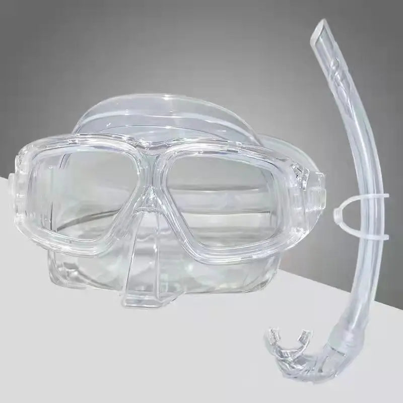 Diving mask Free diving surface mirror high definition anti-fog lens snorkeling mask equipment