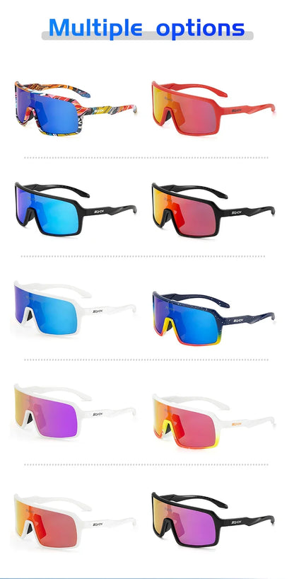 SCVCN Polarized Cycling Sunglasses Men Mtb Sports UV400 Photochormic Glasses Goggles Bicycle Bike Glasses Women Cycling Eyewear