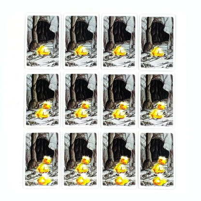 Board Game Cards Table Games English Version Card Games Dwarf Gold Mine Digging Miner Card Game Halloween and Christmas Games