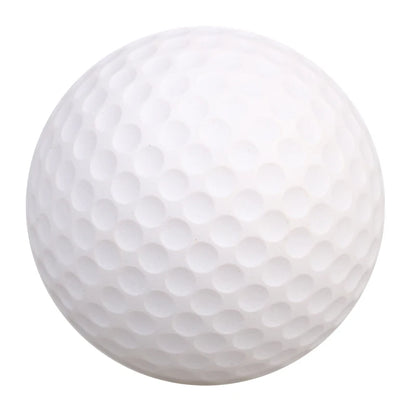 10Pcs Yellow PU Foam Golf Balls Sponge Elastic Indoor Outdoor Practice Training