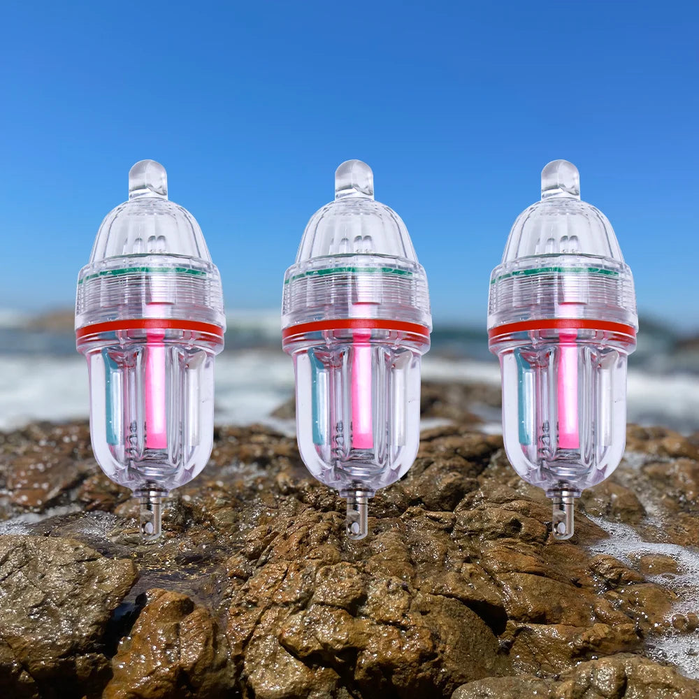 1 pc high-quality LED sea fishing light, flashing high pressure fish light, attracting fish light, green and white