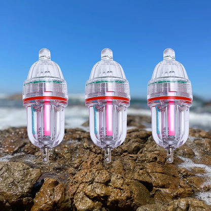 1 pc high-quality LED sea fishing light, flashing high pressure fish light, attracting fish light, green and white