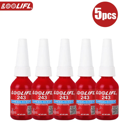 Screw Lock Threadlocker Red Screw Glue Thread Locking Agent Anaerobic Glue Anti-loose Universal Thread Sealants