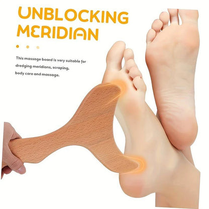 Wooden Massage Roller Tool Set, Lymphatic Drainage Massager Maderoterapia Kit, Manual Massage Tool for Body Massage Gua Sha Set