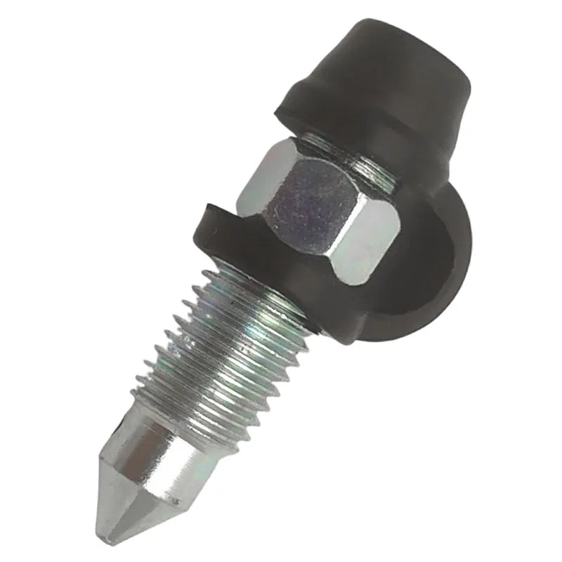 Motorcycle Brake Caliper Oil Drain Deflation Screws M8 M10 with Rubber Cap for Brembo Caliper Air Bleed Nipple Bolts