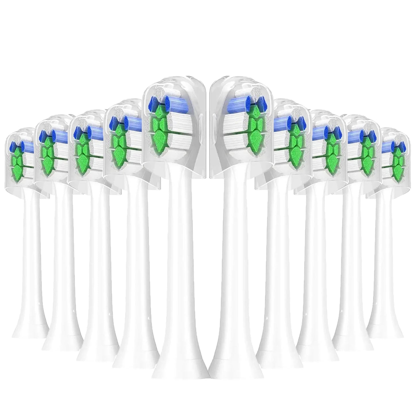 2-20 Pack Replacement Toothbrush Heads Compatible with Philips Sonicare Electric Toothbrush Heads 4100 6500 6100 7500 5300 1100