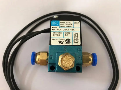 MAC 3 Port Electronic Boost Control Solenoid Valve DC12V 35A-ACA-DDBA-1BA With 6MM Tube Fittings Brass