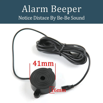 1 Set 4 Sensors Buzzer 22mm Car Parking Sensor Kit Reverse Backup Radar Sound Alert Indicator Probe System 12V Free Shipping