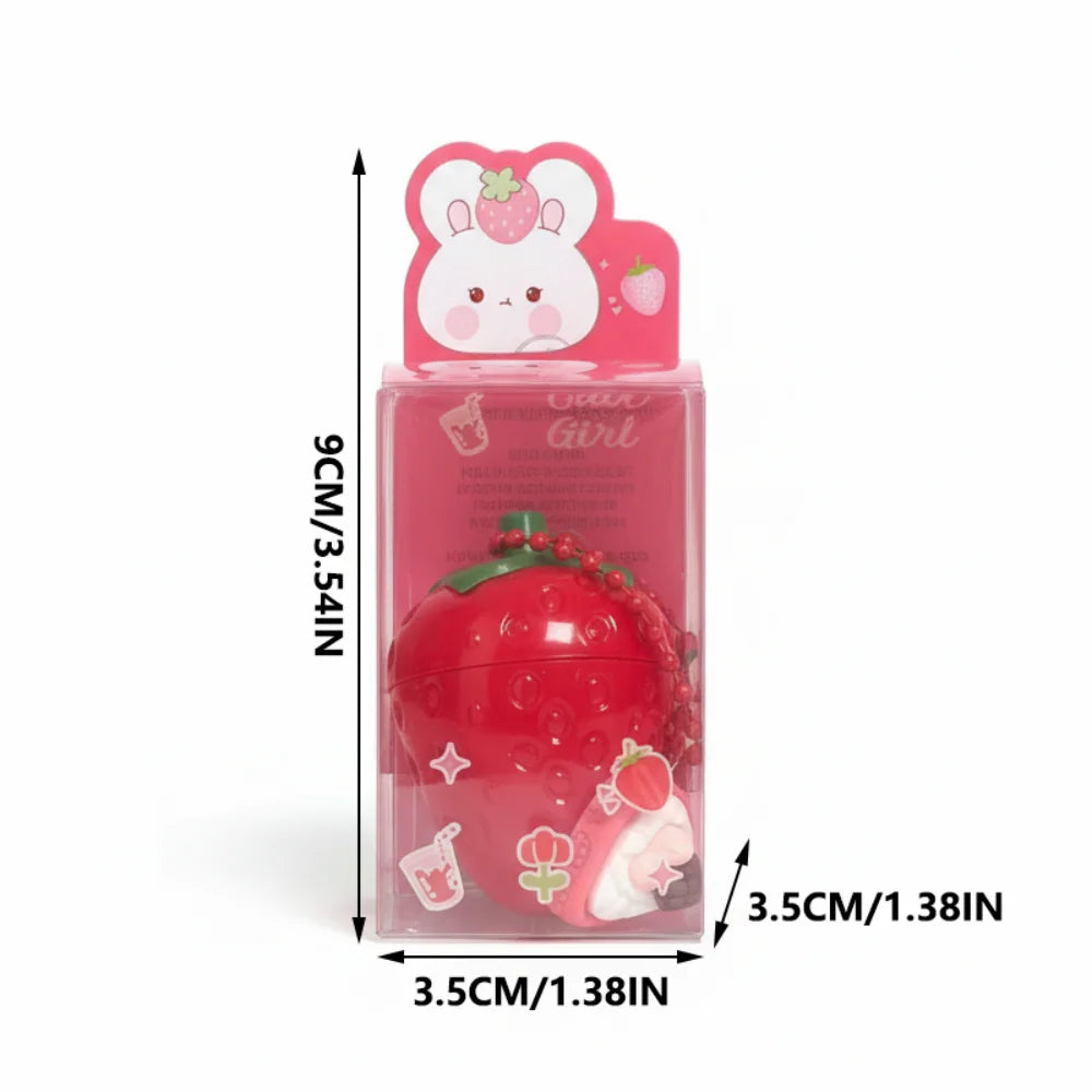 Random Shiping 1PC Strawberry Lip Gloss Lipstick Moisturizing Winter Antifreeze Anti Crack Moisturizing Lasting Lip Balm