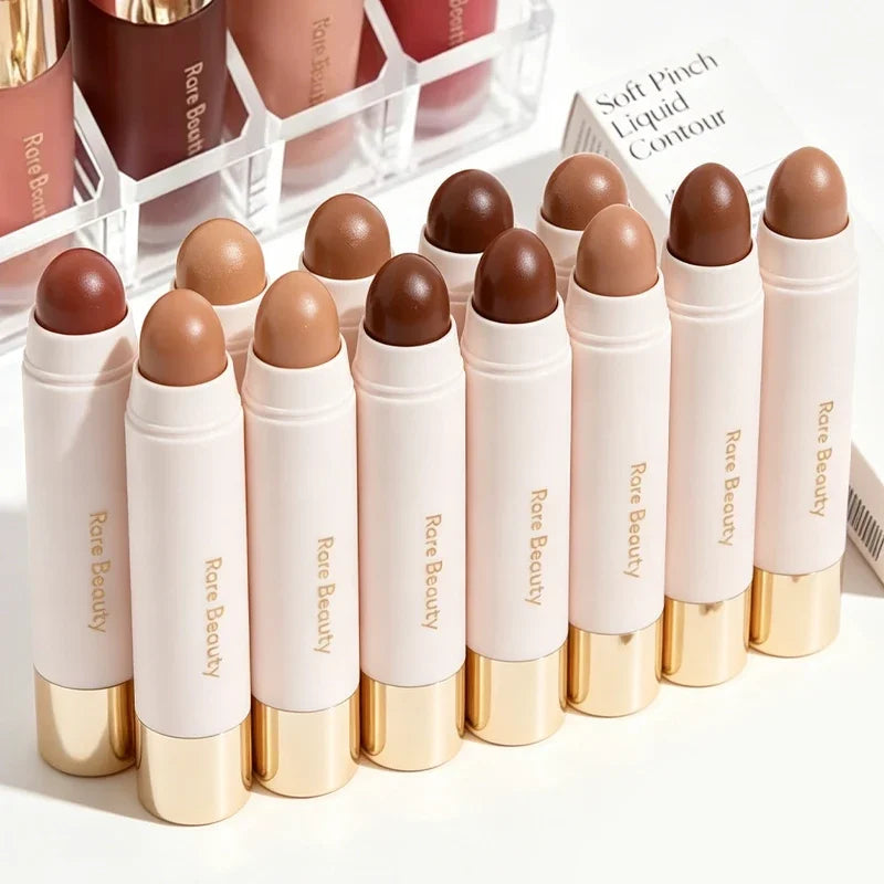 Rare Beauty Original Silky Three-dimensional Bronze Contour Stick Natural Matte Suitable for Nose Shadow Makeup Liquid Blusher