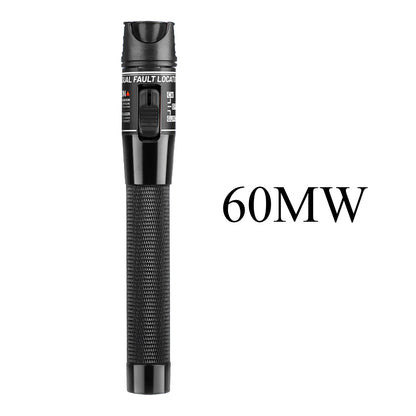 1PCS Fiber Optic Tester Tool 5MW/10MW/15MW/20MW/30MW/50MW/60MW FTTH Optic Laser Pen SC/FC/ST Adjustable Red Light Power Meter