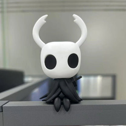 Hollow Knight Mini Figure - Anime Desk Decor For Gamers, Kawaii Statue For Pc Case & Office Display