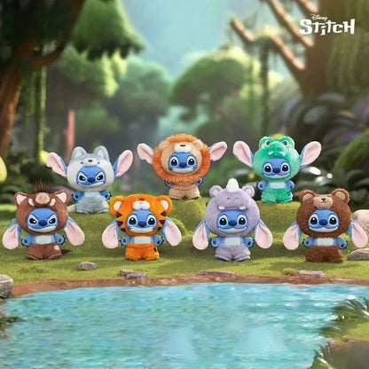 IN STOCK Stitch Animal Series Blind Box Bag Pendant Cute Plush Doll Mystery Box Toy Surprise Christmas Gift for Kids Girlfriend