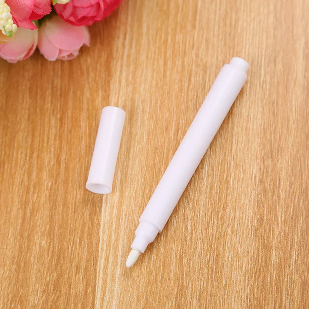 Liquid Chalk Erasable Pen 3-100Pcs White Marker for Glass Windows Blackboard Chalkboard Whiteboard Marker Drawing Chalk Pens