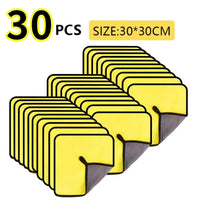 30pcs 30X30cm Yellow