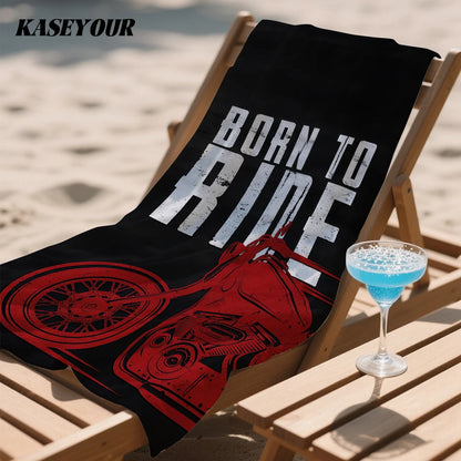 Luxury Redefined Harleys D-Davidson Quick Drying Bath Towel Microfiber beach towel light weight swimming camping yoga beach out