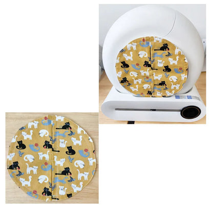 Newly Upgraded High Quality Cat Basin Odor Dust-proof Door Curtain Matching for TONEPIE Self Automatic Litter Box Not Litter Box
