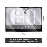 for rear display