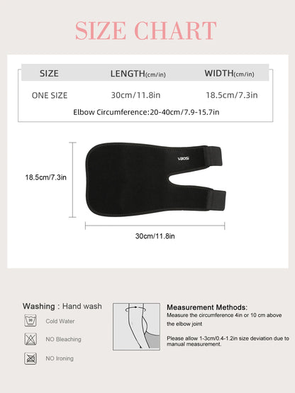 1 Pc Neoprene Elbow Brace, Support Wrap for Joint, Arthritis Pain Relief