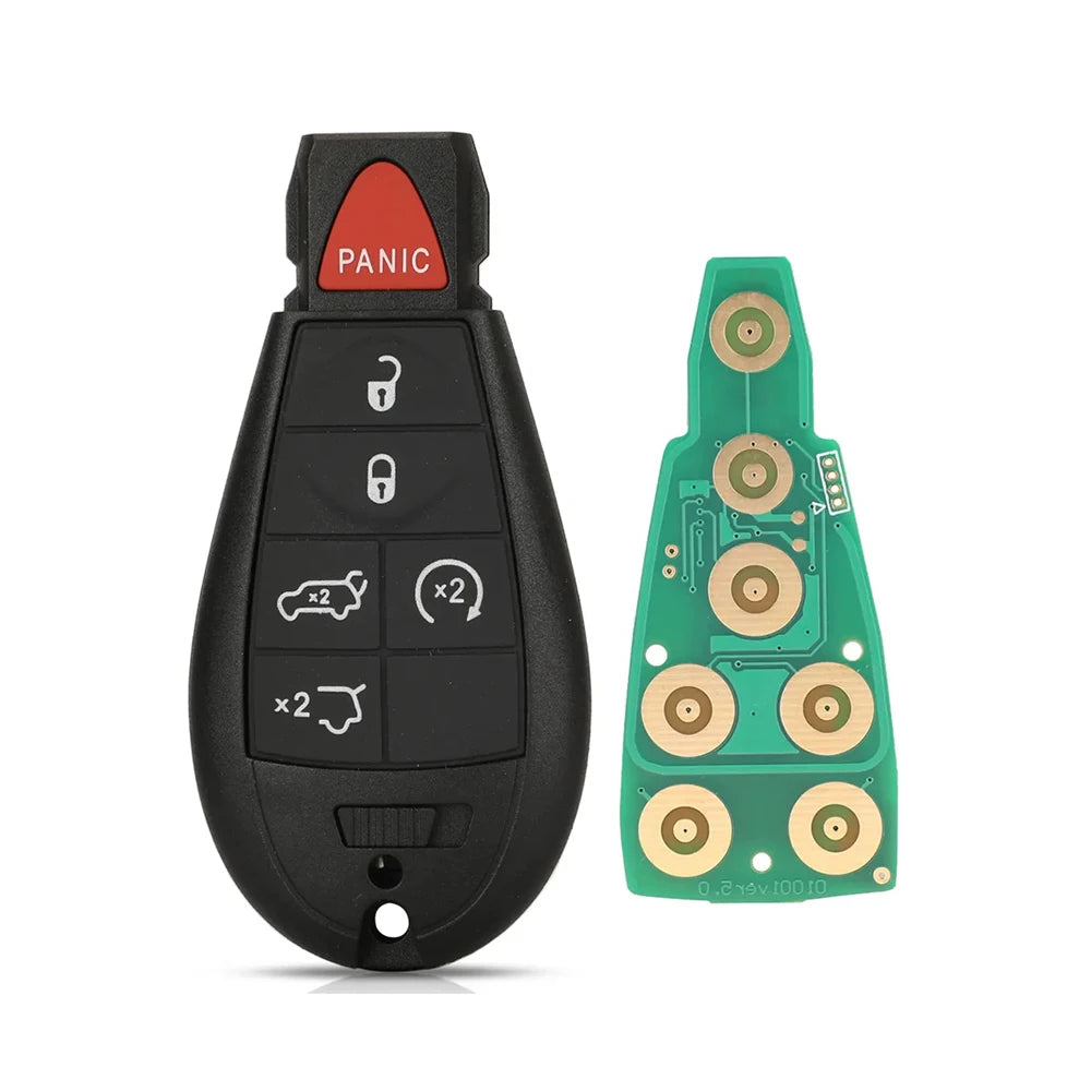 433Mhz ID46 Chip Remote Car Key For Chrysler Town & Country 300 For Jeep Grand Cherokee Dodge Caravan Journey IYZ-C01C 2008-2013
