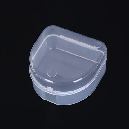 1pc/2pcs Dental Box - Denture and Mouth Guard Storage Case for Hygienic and Convenient Storage