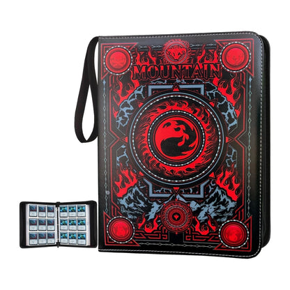 9 Pocket Card Binder with Sleeves 900 Double Sided Pocket Premium Collector Card Album,Card Collection Folder for Game,Sport