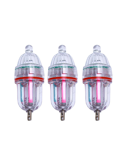 1 pc high-quality LED sea fishing light, flashing high pressure fish light, attracting fish light, green and white