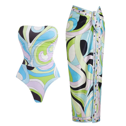 Sexy Women 2Pcs Halter Bikini Swimsuits Female Push Up Swimwear Micro Bikinis Bathingsuit Swim Suit Beachwear Printed Biquini