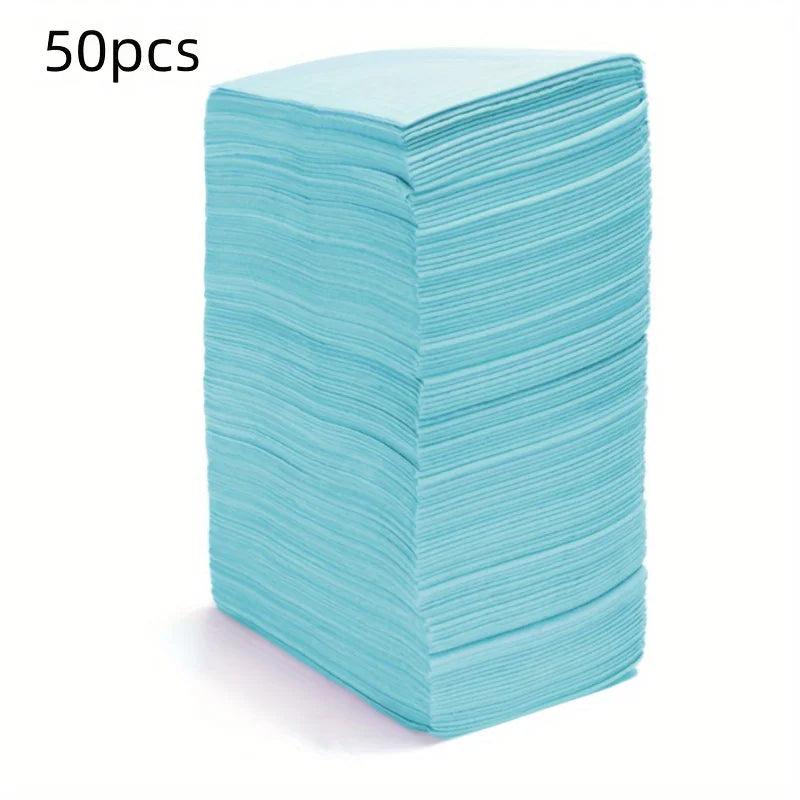 50pcs Disposable Waterproof Tattoo Clean Pad Tattoo Bibs Table Covers Clean Pad Patient Dental Napkins Tattoo Accessories